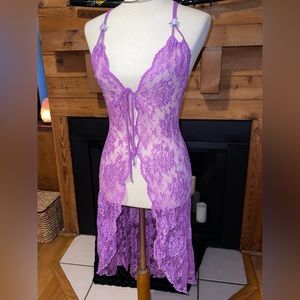 Gorgeous lace néglige nightie chemise